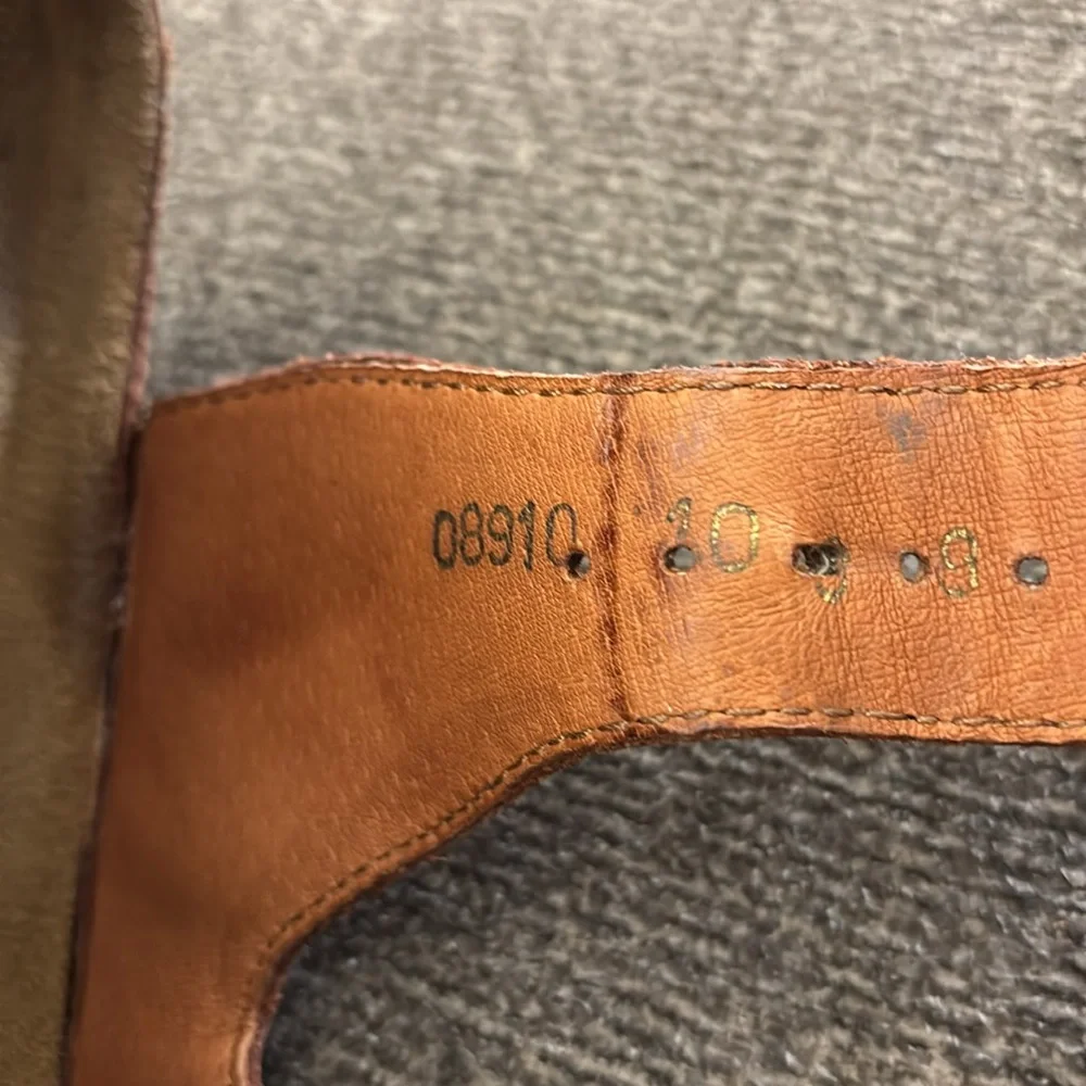 Rockport‎ #M1909 brown Leather Men’s Sandals Size 10